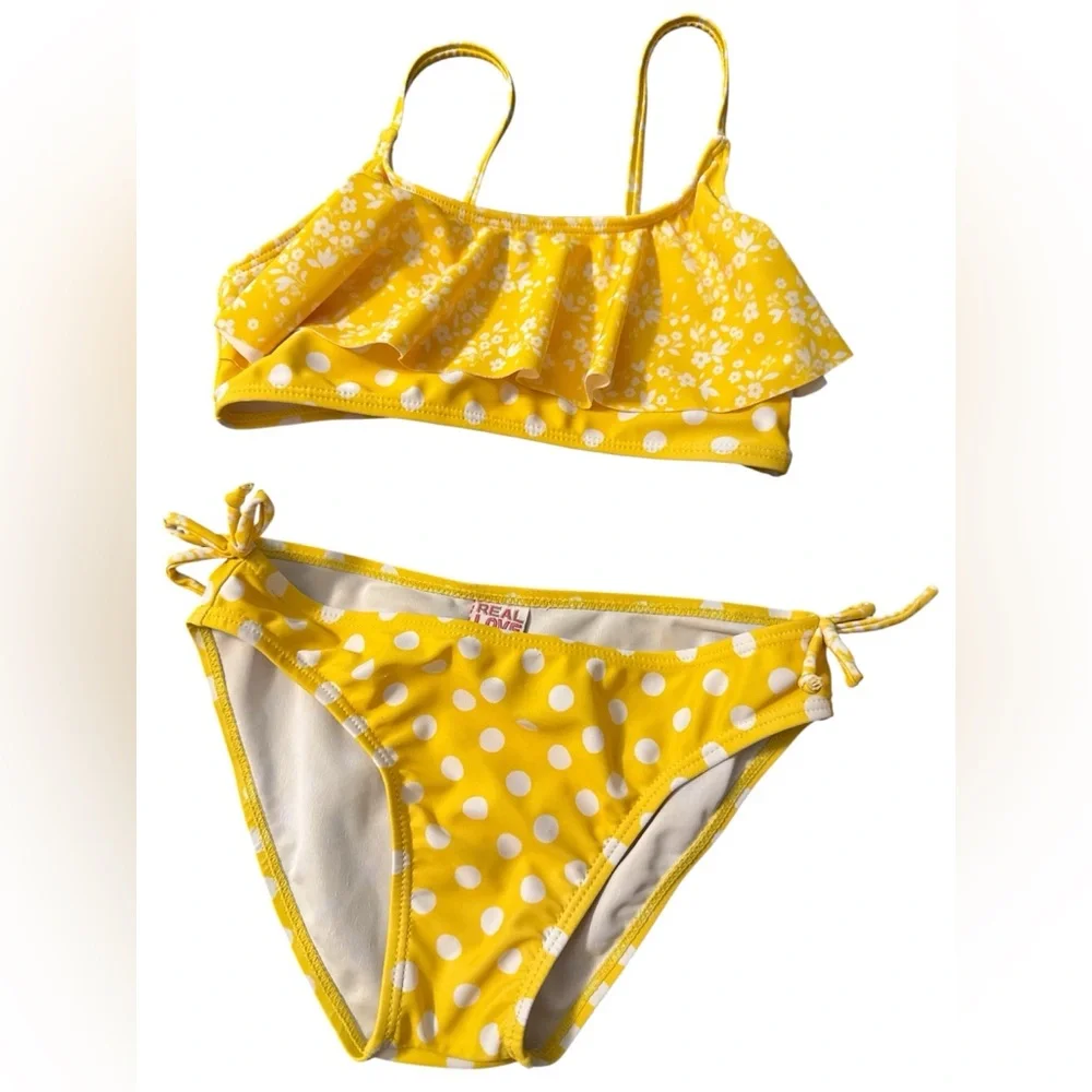 3 piece Cat & Jack Rashguard and bikini set